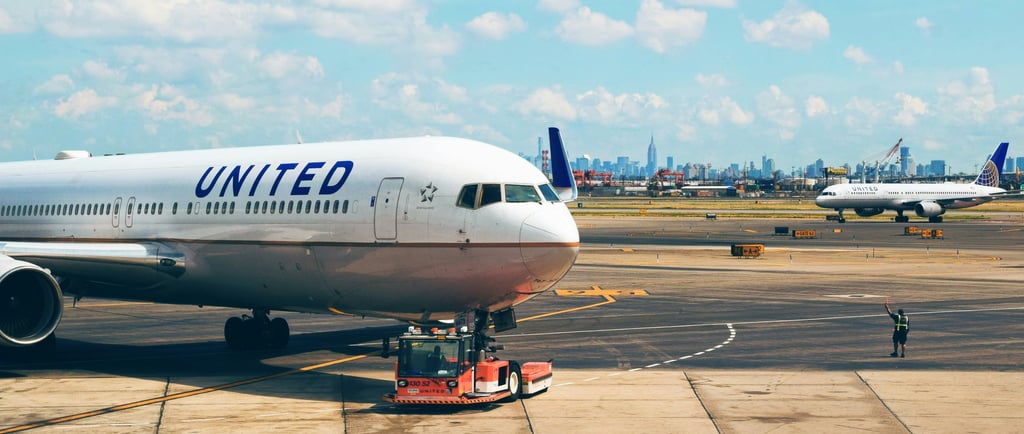 United Airline Plane Customer service