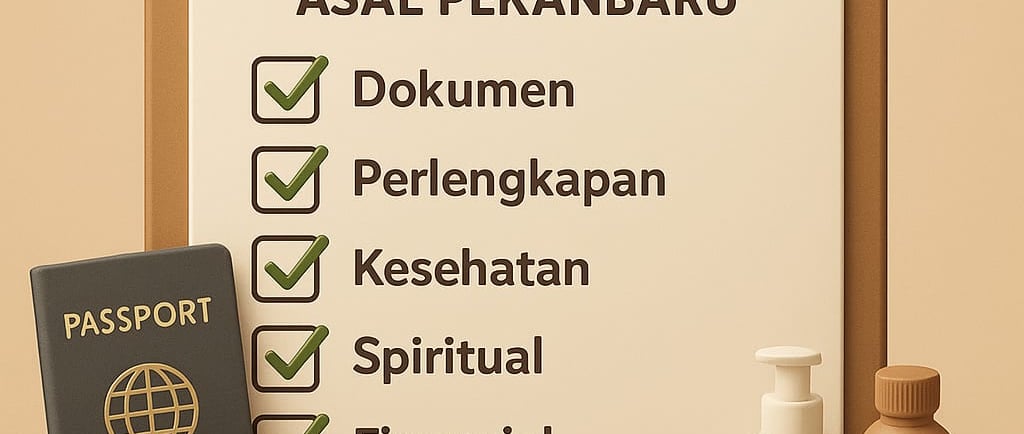 Persipan jamaah Travel umroh pekanbaru