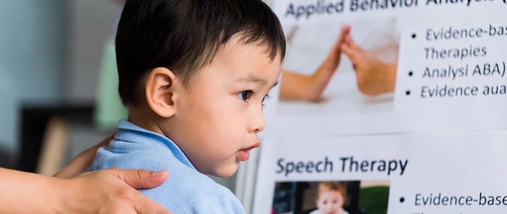 Image of emotional and educational support for a child with autism, related to effective treatments 