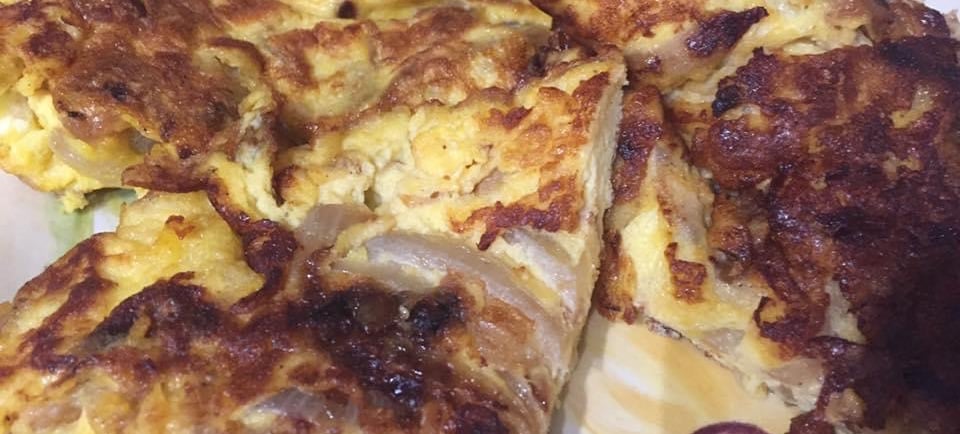 frittata di cipolle