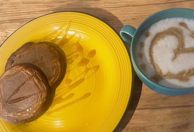 Pancake fit al cacao