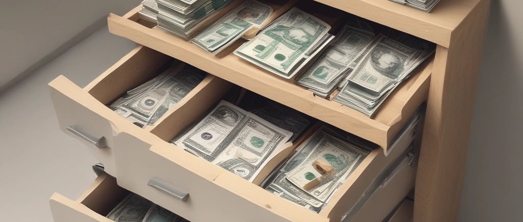 macbook pro beside white and blue plastic cup