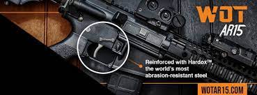 a gun showing Wide Open Trigger