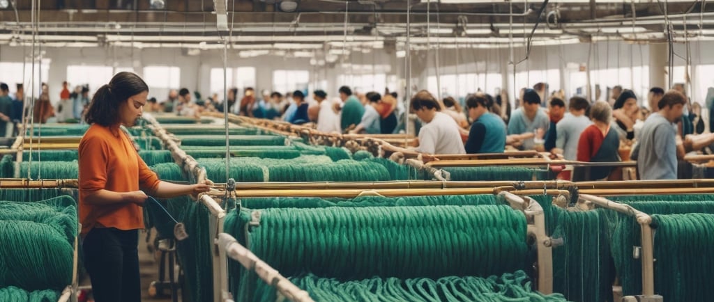 black blue and yellow textile