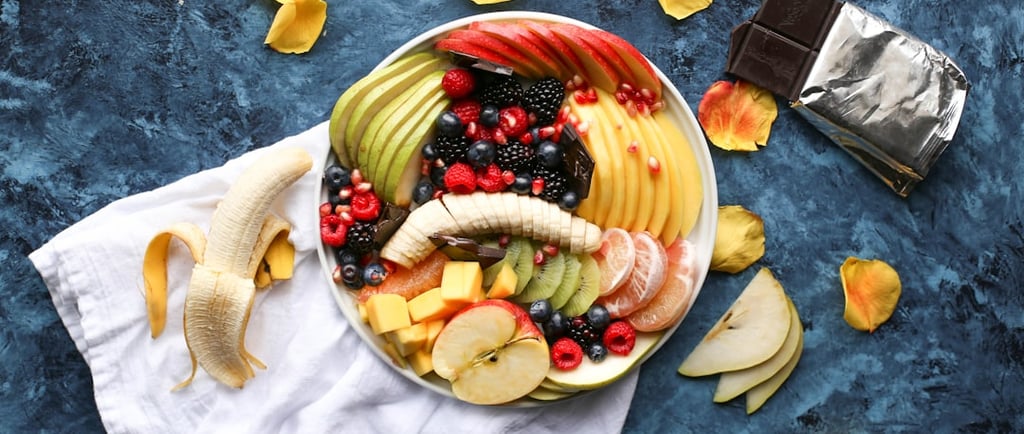 Healthy Platter of food for Empty Nesters