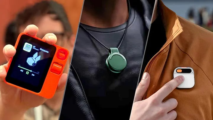 Wearable AI voice AI