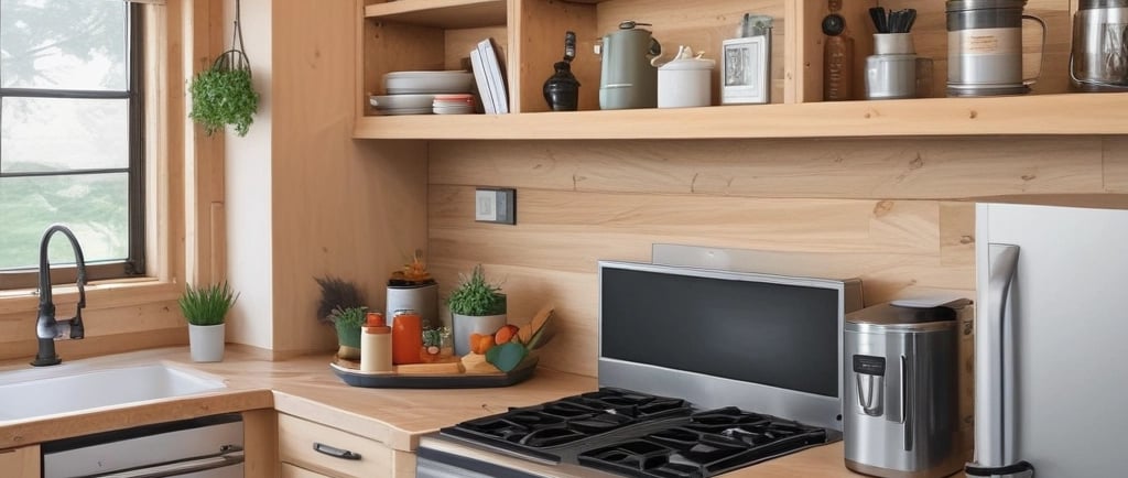 a knife and a garlic on a cutting board