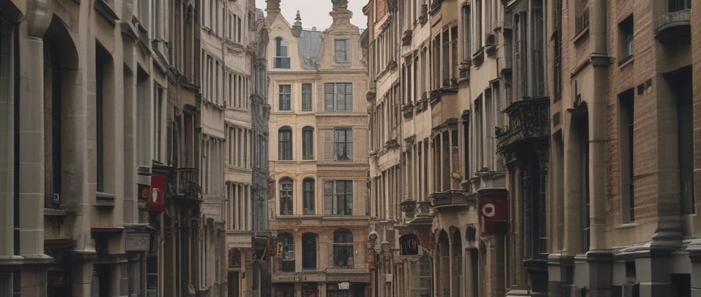 pink flower in tilt shift lens