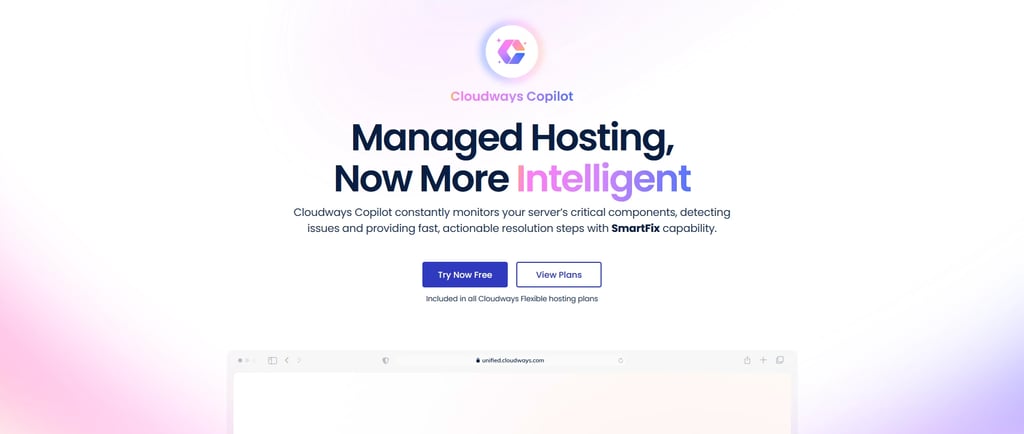 managed hosting by cloudways