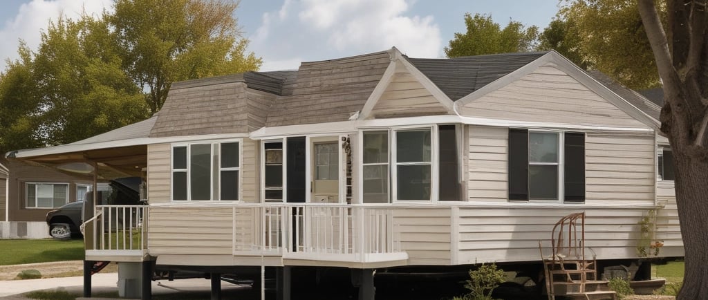a wooden table with a few antique objects on it