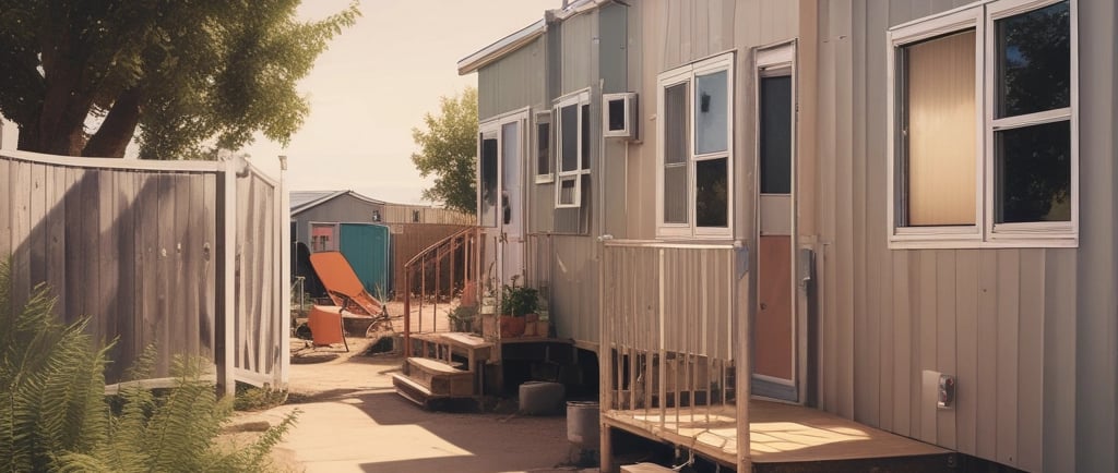 a small model of a house with a roof