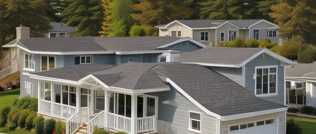 a small model of a house with a roof