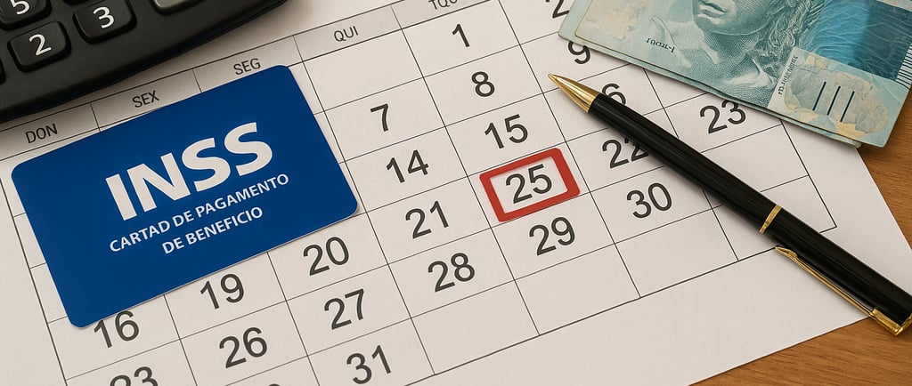 Calendário de pagamento do INSS em agosto de 2025 confira as datas oficiais