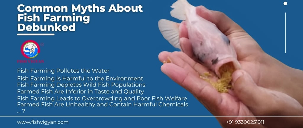 Common myths about fish farming debunked