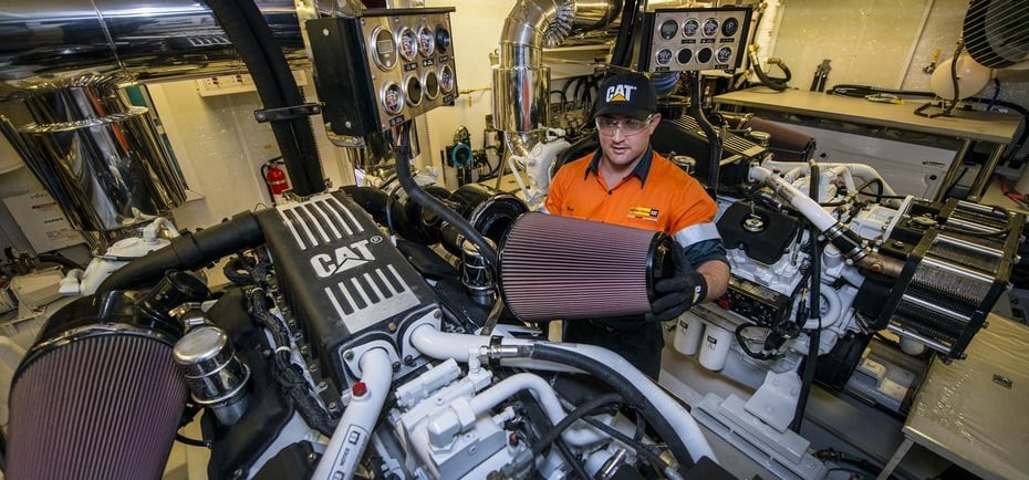 yacht engine service