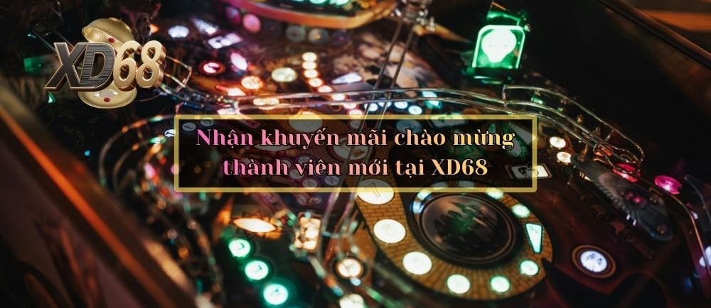 Nhận khuyến mãi chào mừng thành viên mới tại XD68