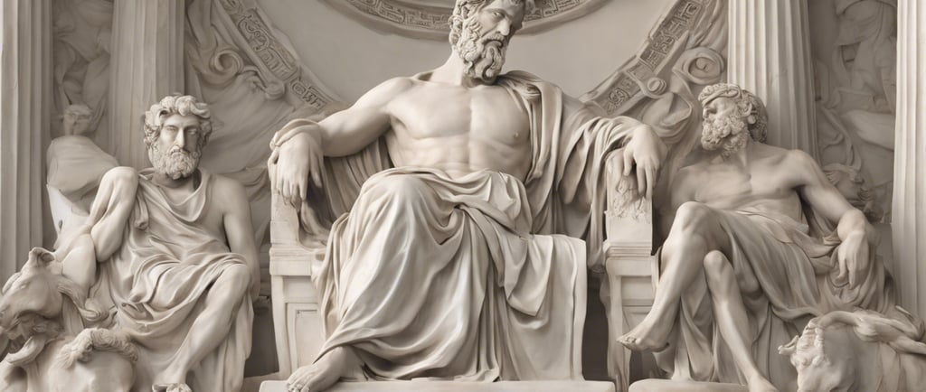 Stoic philosophers talking