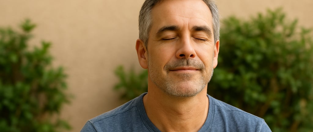 Man finds peace of mind with Hypnosis for Anxiety