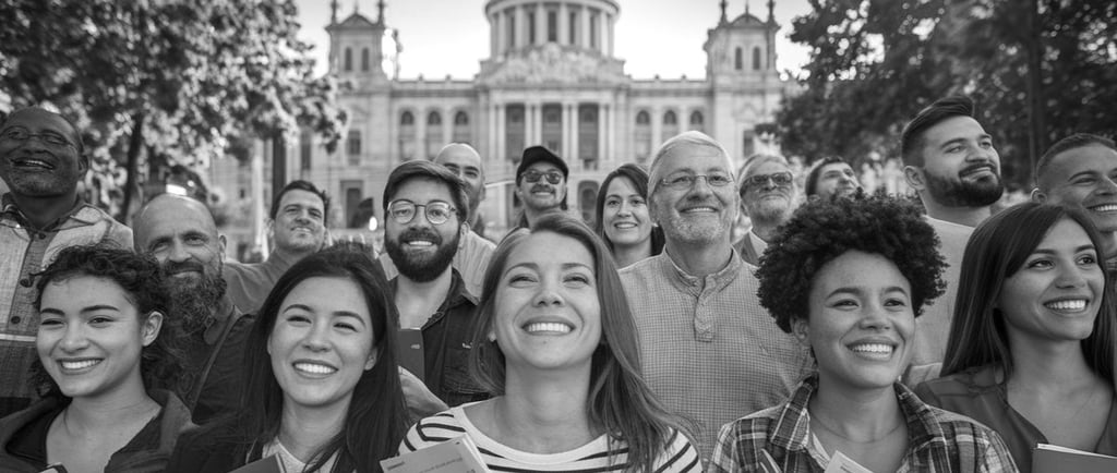 migrantes felices por la regularizacion masiva