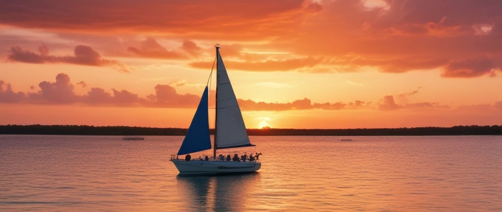 a boat sitting on top of a pink lake