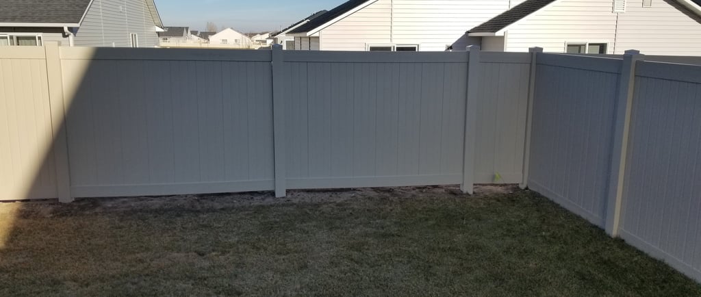 vinyl first fence of idaho