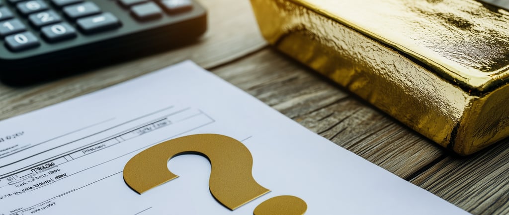 is gold investing tax free