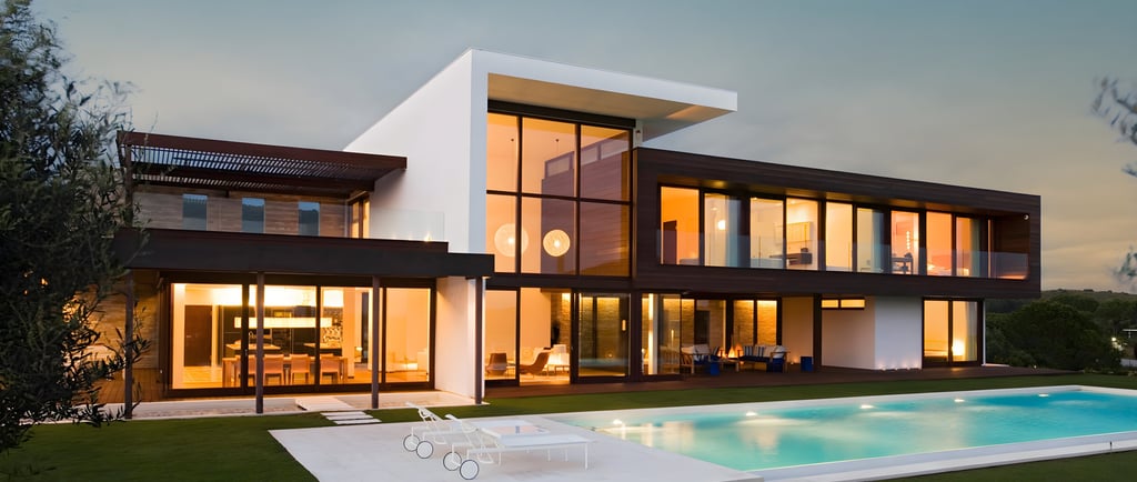 luxurious house for real estate investing