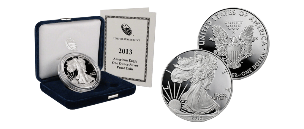 proof silver american eagle