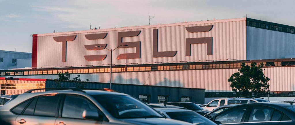 tesla warehouse