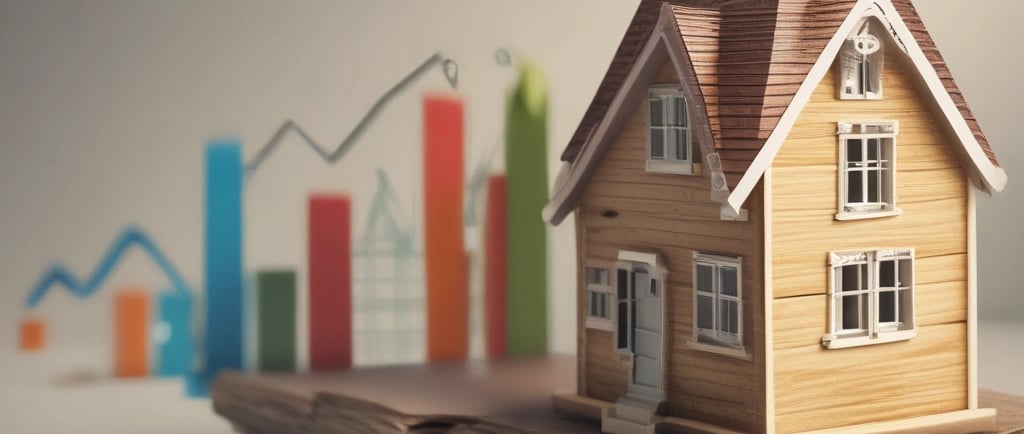 A close-up of a calculator and a mortgage application form on a wooden desk, symbolizing financial planning.