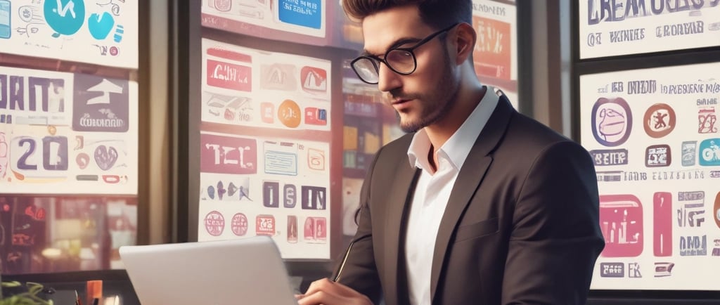 turned-on MacBook Pro