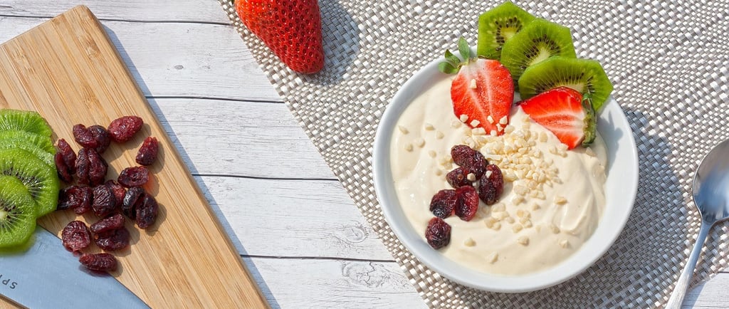 yoghurt with fruits