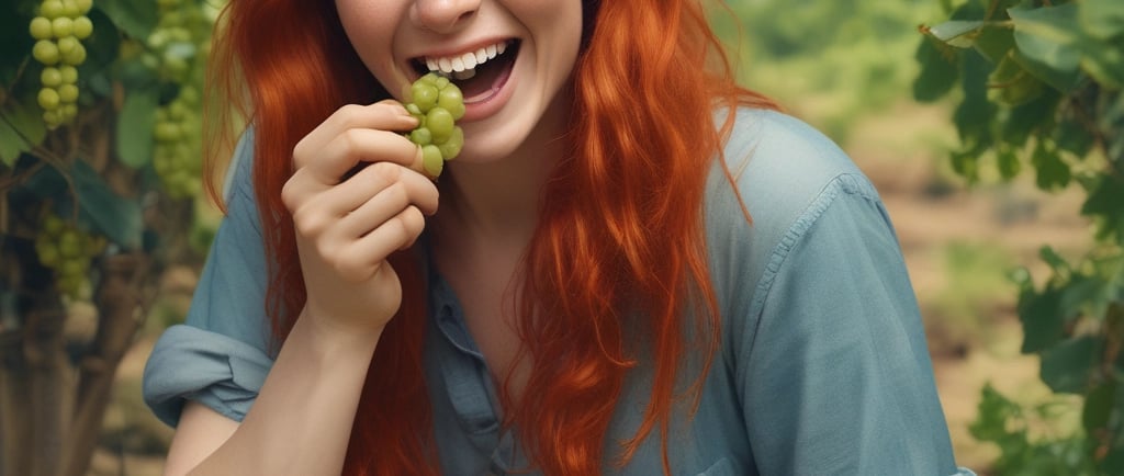 a bunch of grapes hanging from a tree