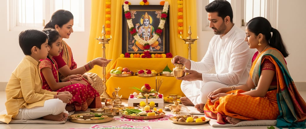 Your Complete Guide to Satyanarayan Pooja: Benefits, Vidhi & Booking a Pandit Online