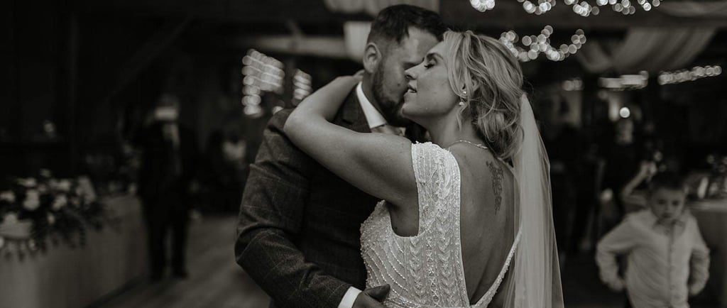 couple having a first dance