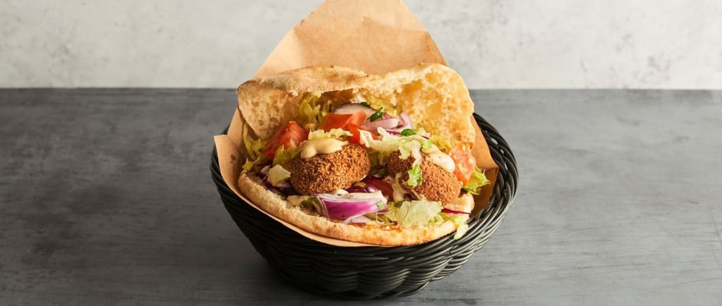 Pita Kebab falafel