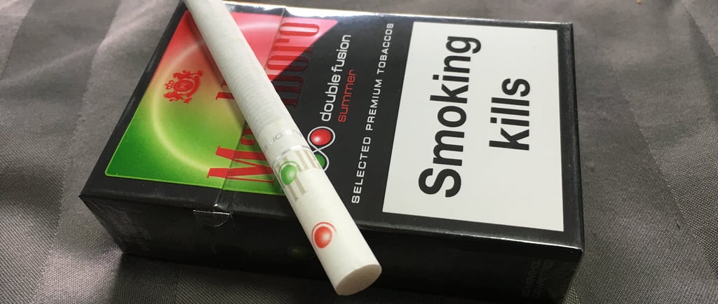 Marlboro Double Fusion Summer 2เม็ดบีบ