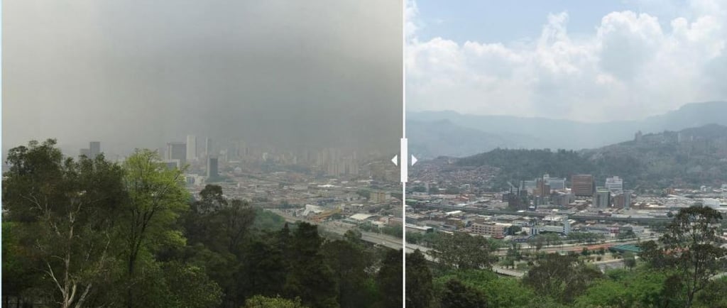 Una política pública para el aire contaminación Medellín