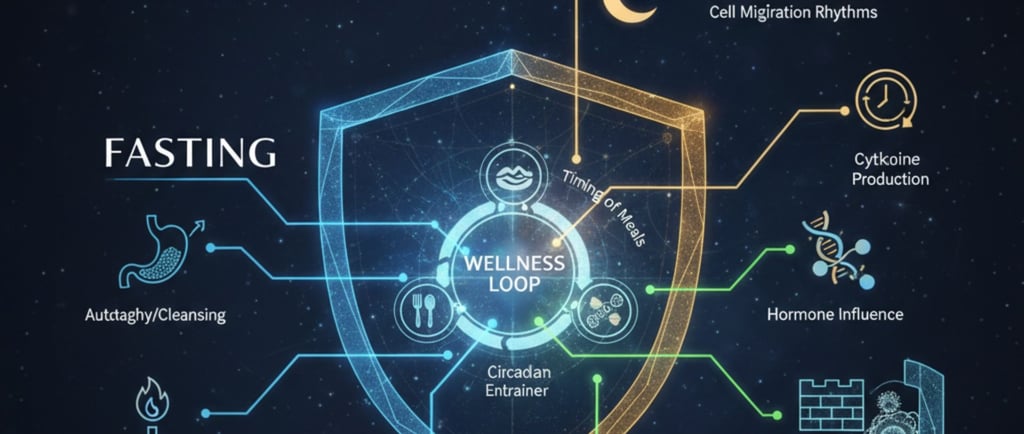 🛡️Fasting,Circadian Rhythm,and Immunity🌙