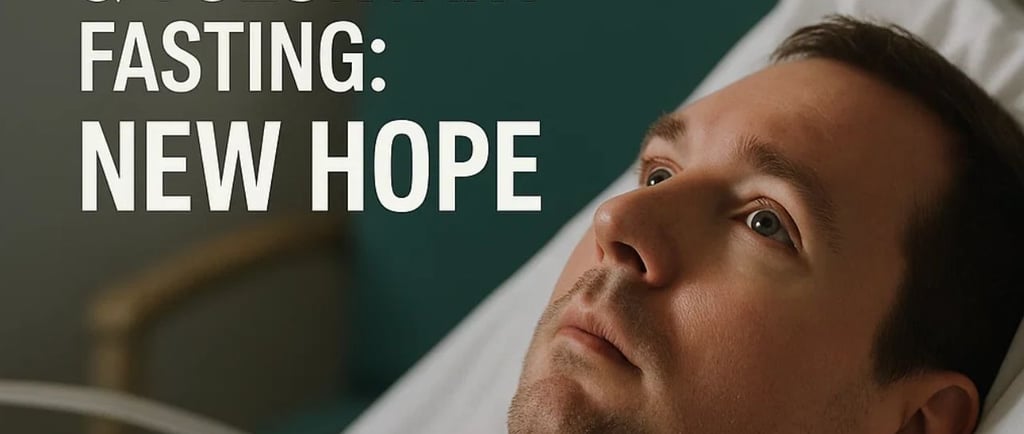 🧠🔒 Locked-In Syndrome & Voluntary Fasting : New Hope  image photo graphic