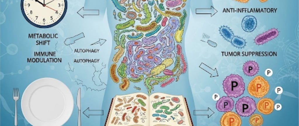 image photo/graphic 🧬 Microbiome, Fasting, and Probiotics: How They Influence Cancer