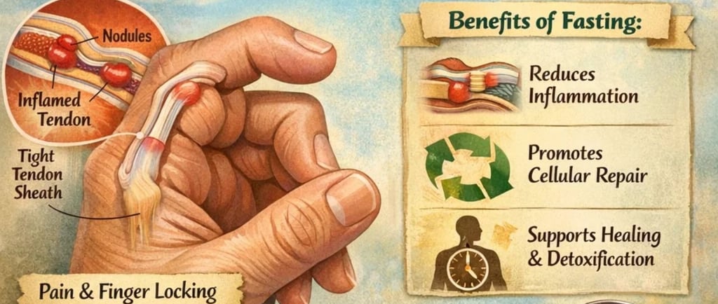 🤲 Trigger Finger & the Role of Voluntary Fasting A Natural Healing Approach (2)