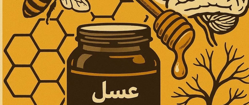 اكتشف كيف يمكن لعسل مانوكا 🍯 أن يساهم في تخفيف الالتهاب وتحسين المناعة ودعم الأعصاب لدى مرضى التصلب