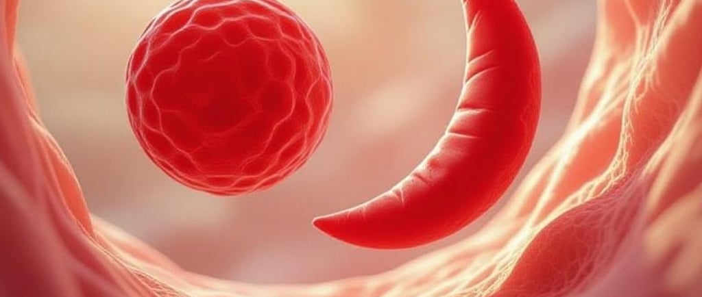 🌙🧬الصيام قد يقلل من الالتهابات والإجهاد التأكسدي في مرض الخلايا المنجلية، لكنه يحمل خطر التسبب في 