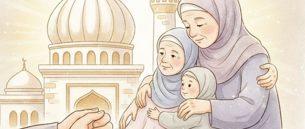 🕊️ 🕌 When You Visit a Relative, You Visit Mercy: Kinship as Worship🌿✨