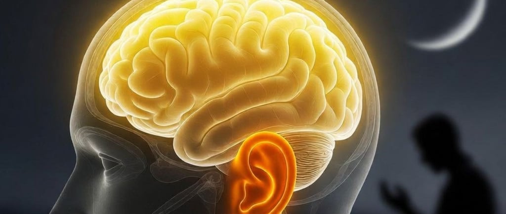 🧠👂 التحول الأيضي & ⟴ توازن الجهاز الدهليزي : دوار الوضعة الانتيابي الحميد (BPPV) والصيام 🌙