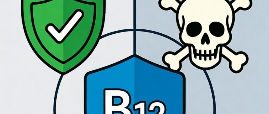 🧬 ب 12: الطاقة الخفية للأعصاب… والارتفاع المريب الذي قد يلمّح لوجود ورم