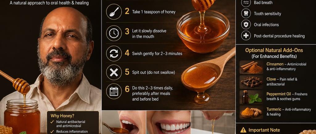 🍯Dr. Hassan Al-Warraqi’s Natural Honey Oral Therapy Protocol