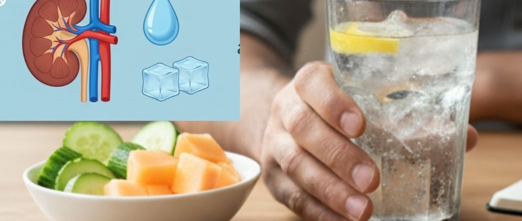 حصوات الكلى والصيام كل ما تحتاج معرفته مع تجربتي الشخصية 💧🧊🌙