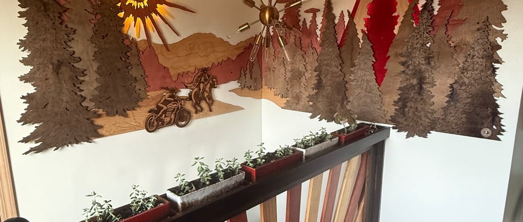 large scale art installation